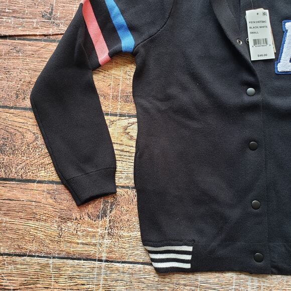 Pink Republic Varsity Letterman Sweater - Picture 3 of 5